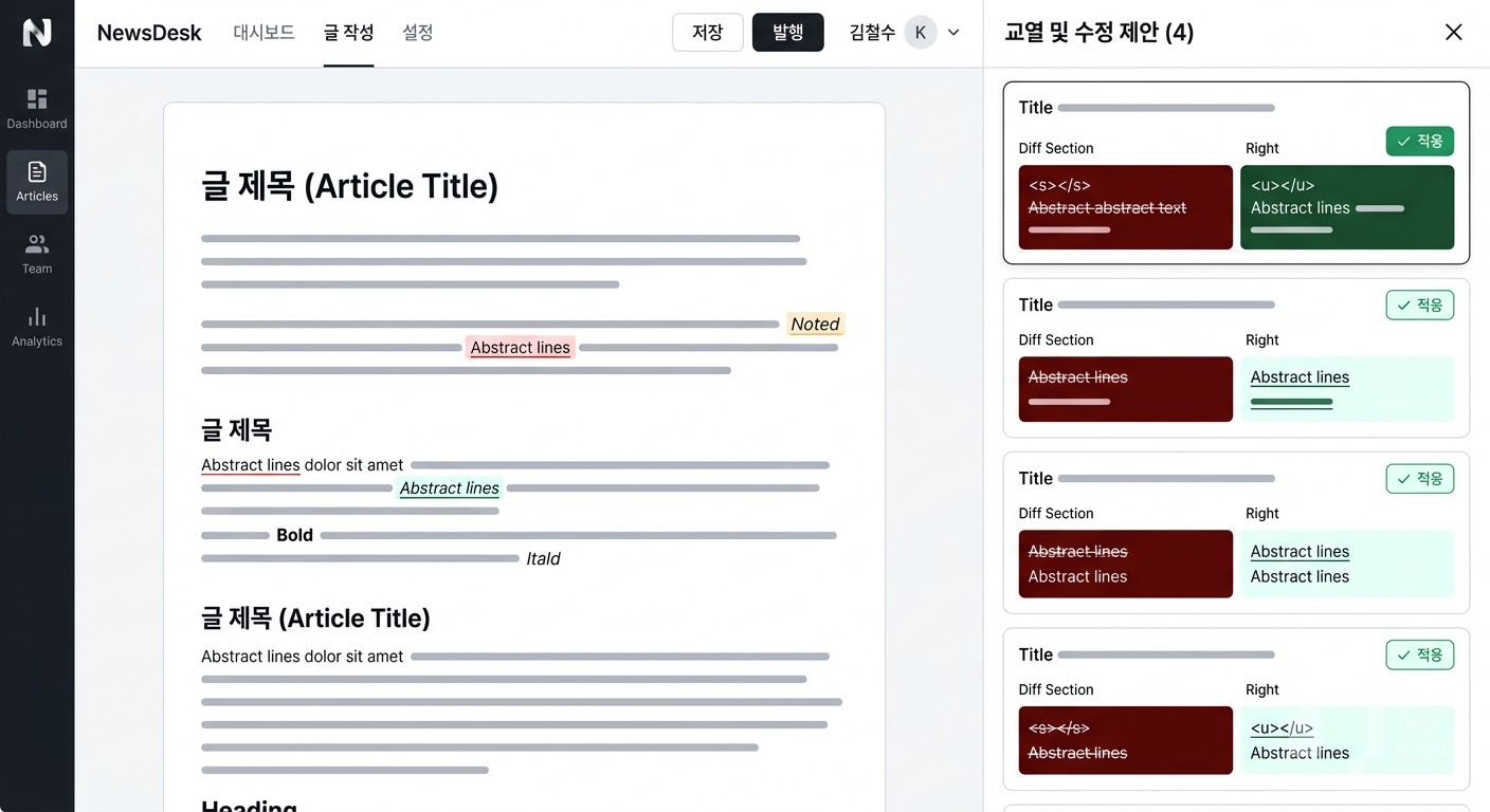 에디터 API의 transaction 기능을 타는 게 덜 깨집니다.